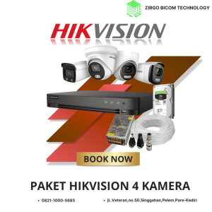 Paket HIKVISION 4 Kamera