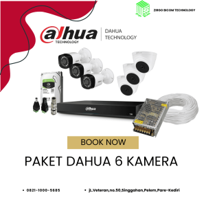 Paket DAHUA 6 Kamera