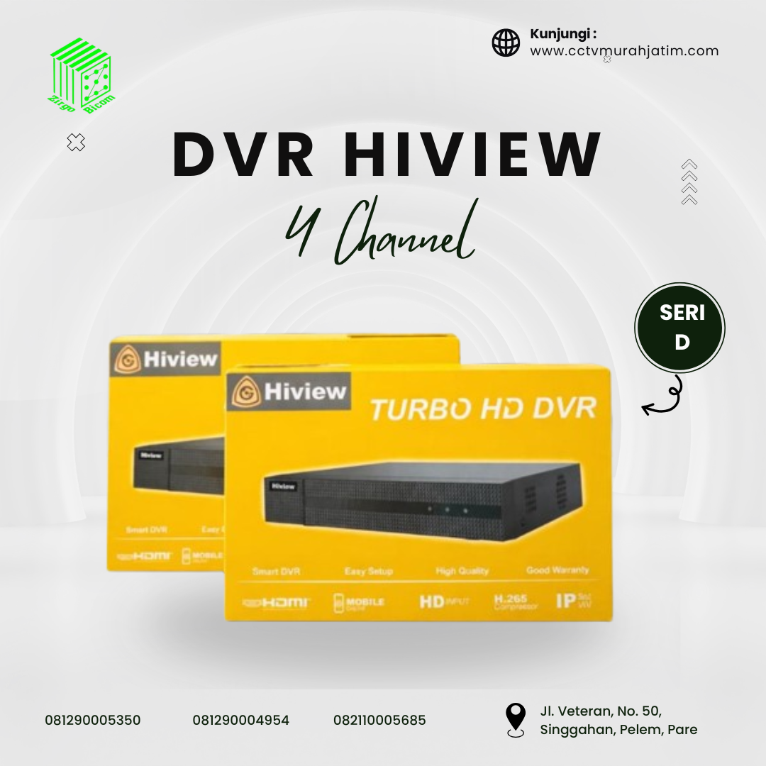DVR Hiview Seri D 4 Channel