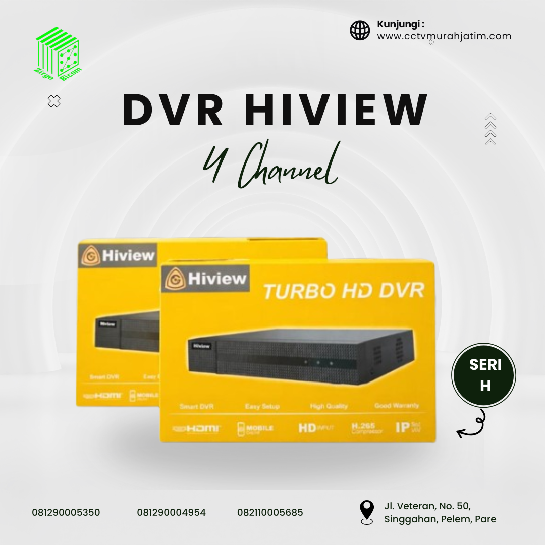DVR Hiview Seri H 4 Channel